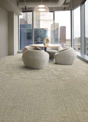 Etched & Threaded Carpet Tile