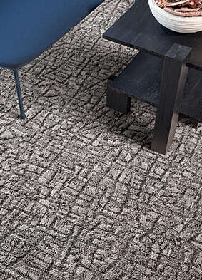 Etched & Threaded​ Carpet Tile