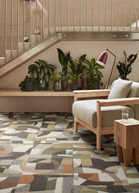 Past Forward Carpet Tile