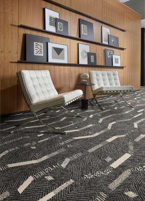 Dressed Lines Carpet Tile