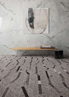Dressed Lines​ Carpet Tile